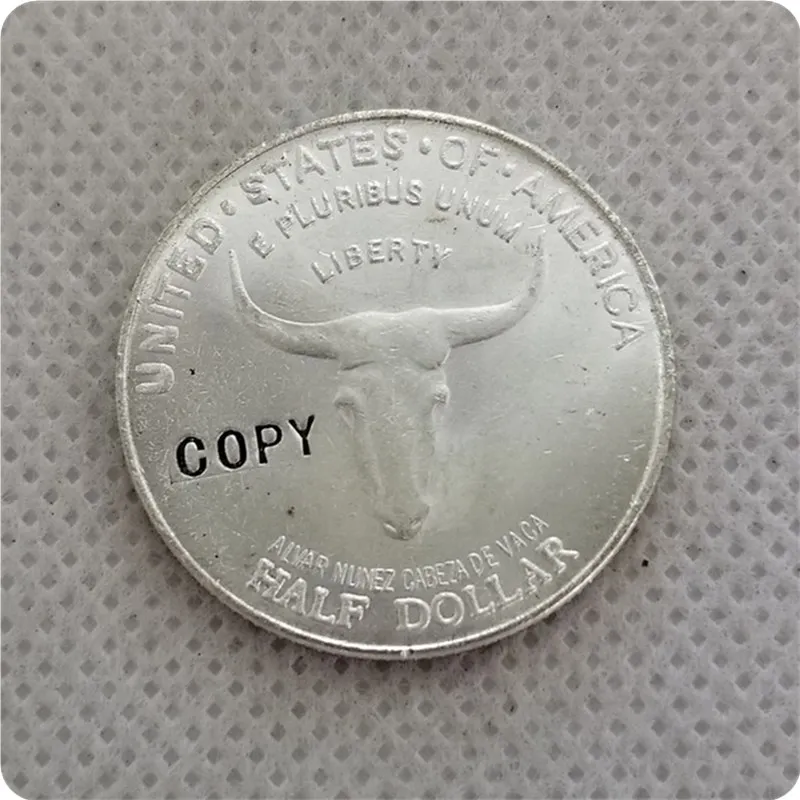 Abd 1935 eski ispanyolca Trail yarım dolar para UNC kopya