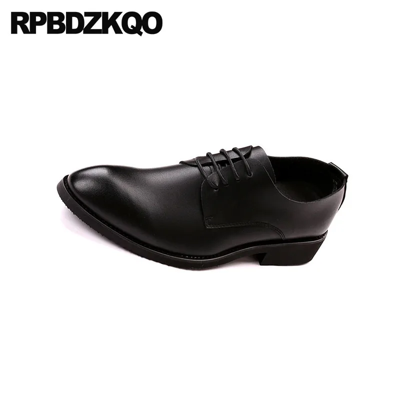 Vestido Elevator 2 Dos Estilo 1 Formal Casamento Sapatos 1 Trabalho Da Pé Borracha black Oxfords Britânico Partido 2018 Altura Homens Manta Dedo Designer Do Preta Black De black Elevator Crescente Pontas 2 black qvqO4ZCr