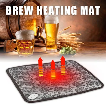 

Waterproof Home Brew Heating Heater Mat Pad Wine Beer Spirit Fermentation Pail Keg Pet Warmer Dog Cat Electric Blanket Carpe