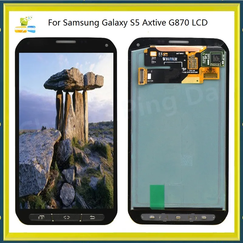 100% протестированный Super AMOLED для Samsung Galaxy S5 active G870 G870A ЖК-дисплей сенсорный экран