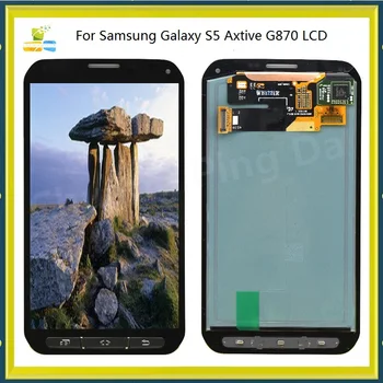 

100% tested Super AMOLED for Samsung Galaxy S5 active G870 G870A LCD Display touch screen digitizer Assembly replacement