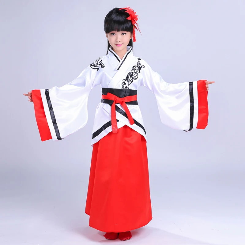 

Chinese style children's clothing, costumes, kindergartens, performances, boys and girls, reading costumes