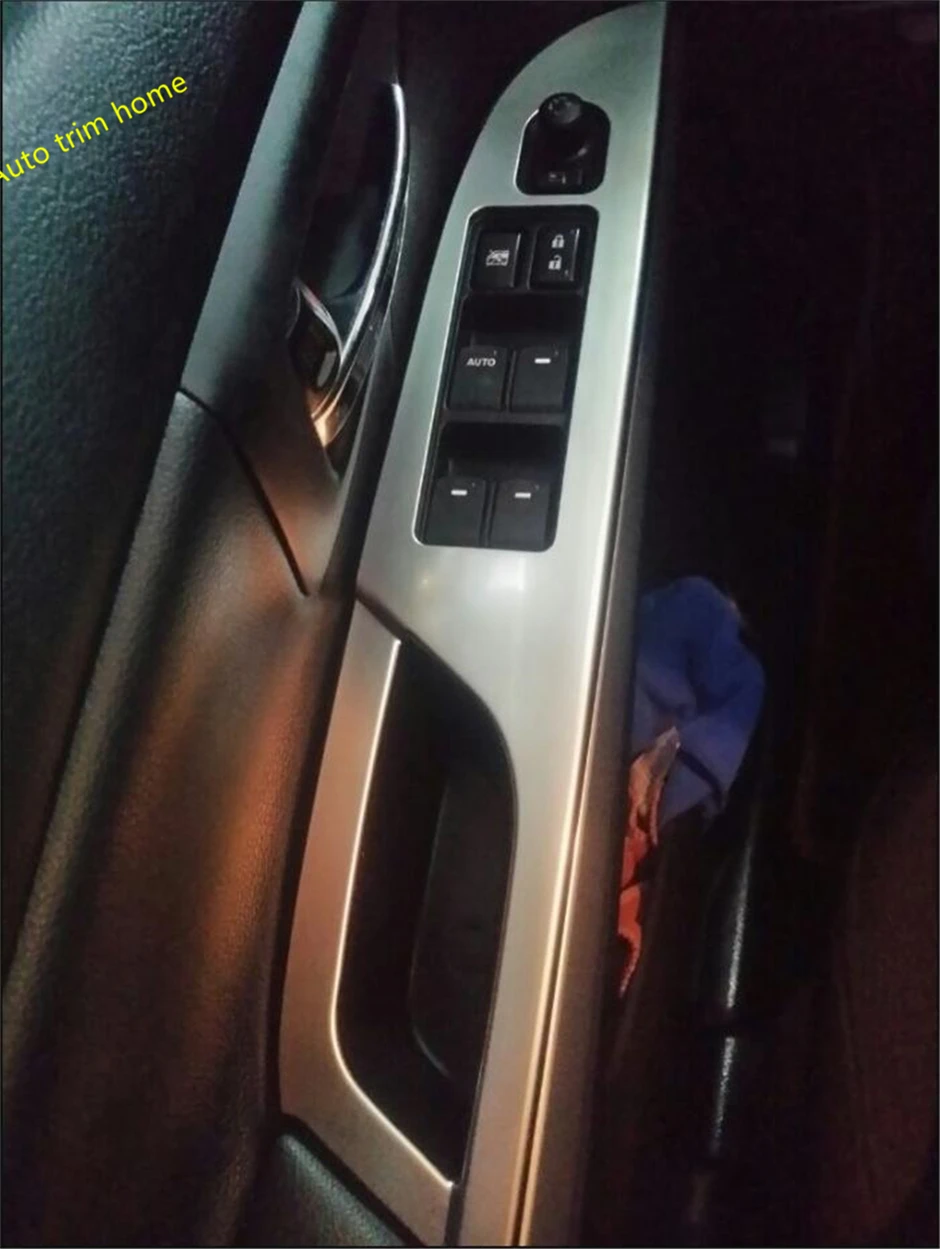 Rear Trunk Switch Button Trim 5 Pcs For Tiguan 2016-2019 Armrest Window Lift