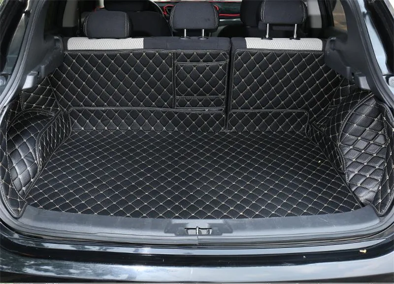 

car trunk mat Cargo Liner Interior Accessories Carpet car styling Foot Trunk mat for Nissan Qashqai J11 2016 2017 2018
