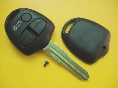 Mitsubishi-PR-C08a Mitsubishi 3 buttons car key cover with MIT8 blade right side