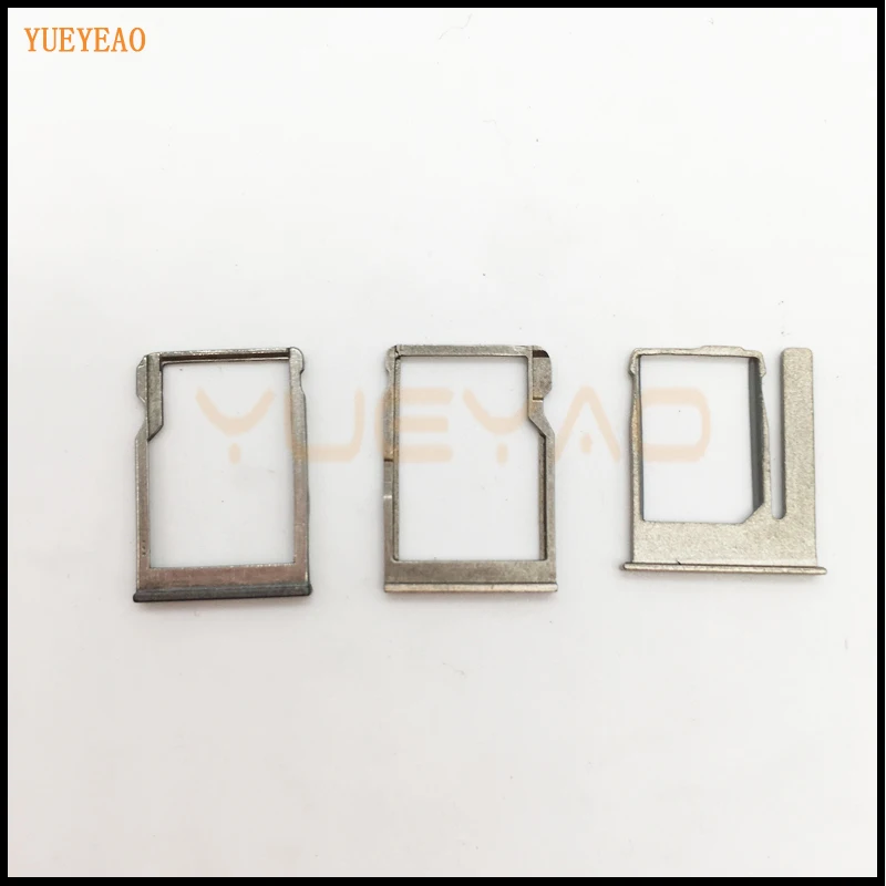 

YUEYAO New Single SIM Card Tray + Micro SD Card Tray Slot For HTC One Mini 2 M8 Mini Sim SD Tray Replacement Parts