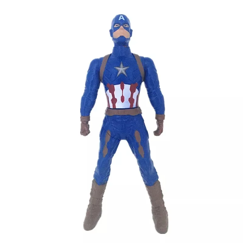 Captain America Фигурка супергероев Марвел Мстители Легенды Аниме Фигурка Железный человек Ультрамен Капитан Америка Халк цельные Игрушки для мальчиков - Цвет: Captain America