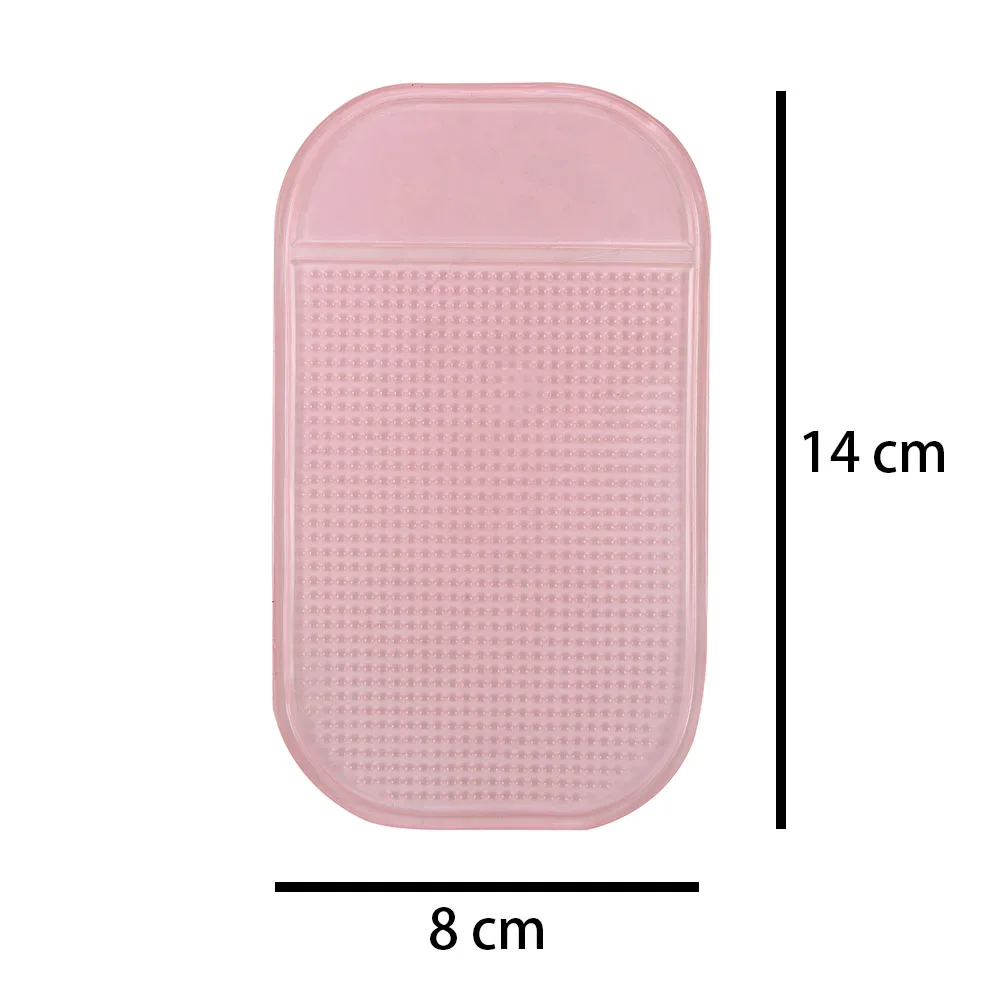 

Car Silicone Non-slip Mat Auto Dashboard Anti-slip Cover Fixed for Mobile Phone Key Coin Magic PU Super Sticky Holder