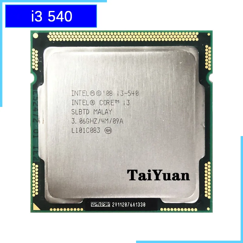 Intel Core i3 540 i3 540 3.0 GHz Dual Core CPU Processor 4M 73W LGA
