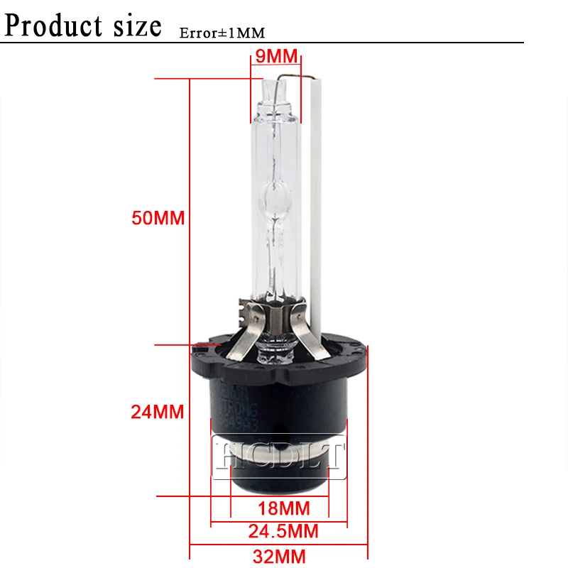 HCDLT Wholesale D2S 6000K 55W Car Light Xenon D2S HID Bulb 4300K 5000K 8000K Auto Headlamp Bulb Original 35W D2S HID Xenon Bulbs (3)
