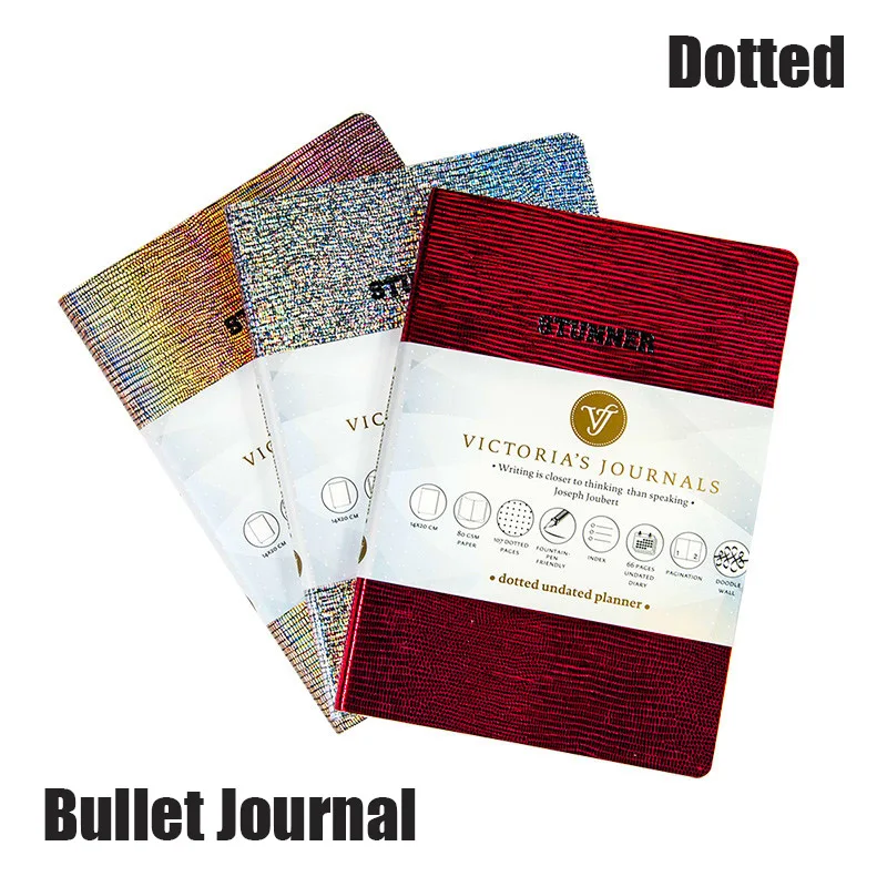 Karisma точечная Мягкая обложка Bullet notebook Journal Bujo Dot Grid A5 STUNNER