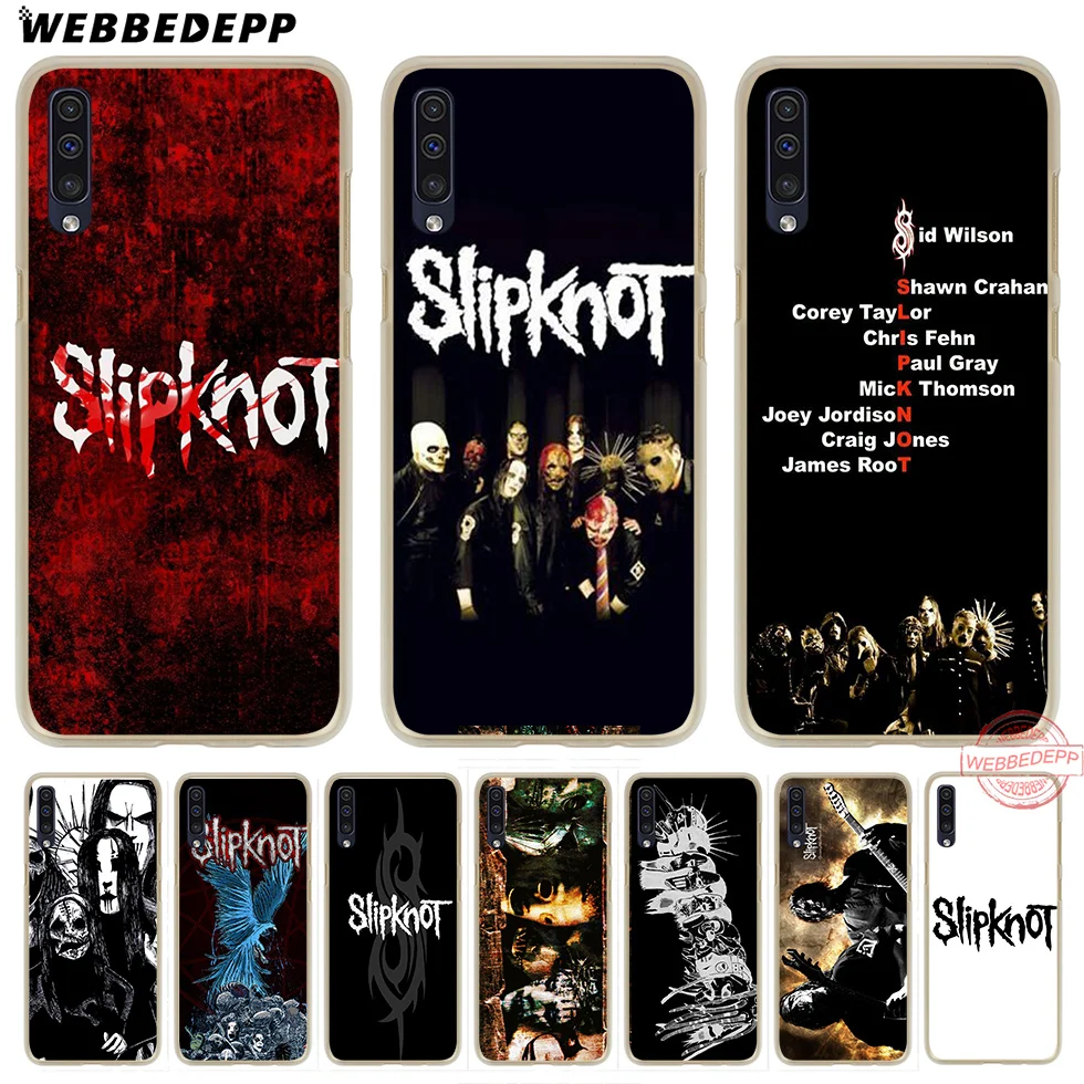 

WEBBEDEPP Slipknot Hard Case for Samsung A50 A10s A20s A30s A40s A50s A60 A70 M10 M20 M30 M40