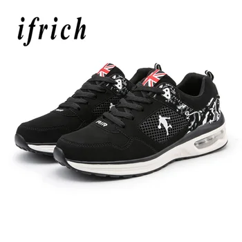 

Sport Shoes Air Men Black Blue Man Running Shoes Spring Autumn Mens Gym Trainers Shoes Comfortable Tracking Male Sneakers