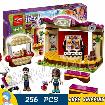 

256pcs Friends Andrea's Park Performance 10855 Model Building Blocks Children Kids Bricks Compatible With