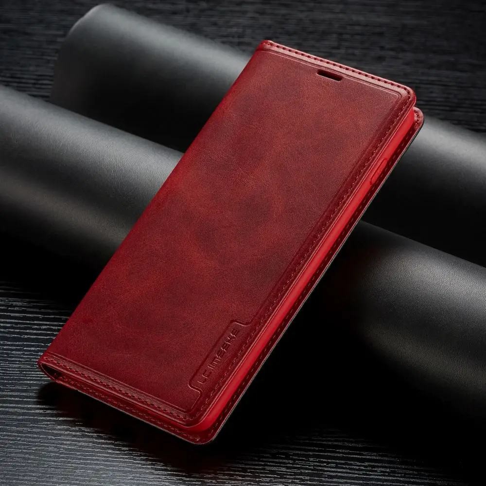 L-FADNUT, роскошный винтажный флип-чехол-кошелек для samsung Galaxy S10, S8, S9 Plus, Note 9, элегантный противоударный кожаный чехол
