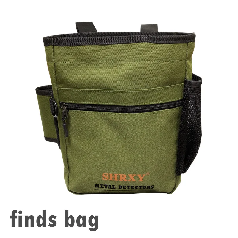 Metal Detector Pouch Bag Digger Supply Treasure Waist Pack Good Luck Finds Bag Garden Detecting Tools Shovel Bag