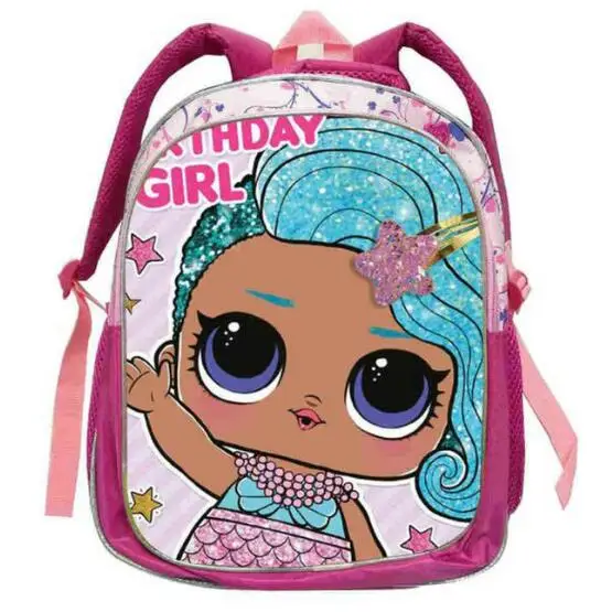 

Cartoon Cute LOL Doll Design Girls School Bags Children Kids Schoolbags Primary Junior Students Fashion Bookbags