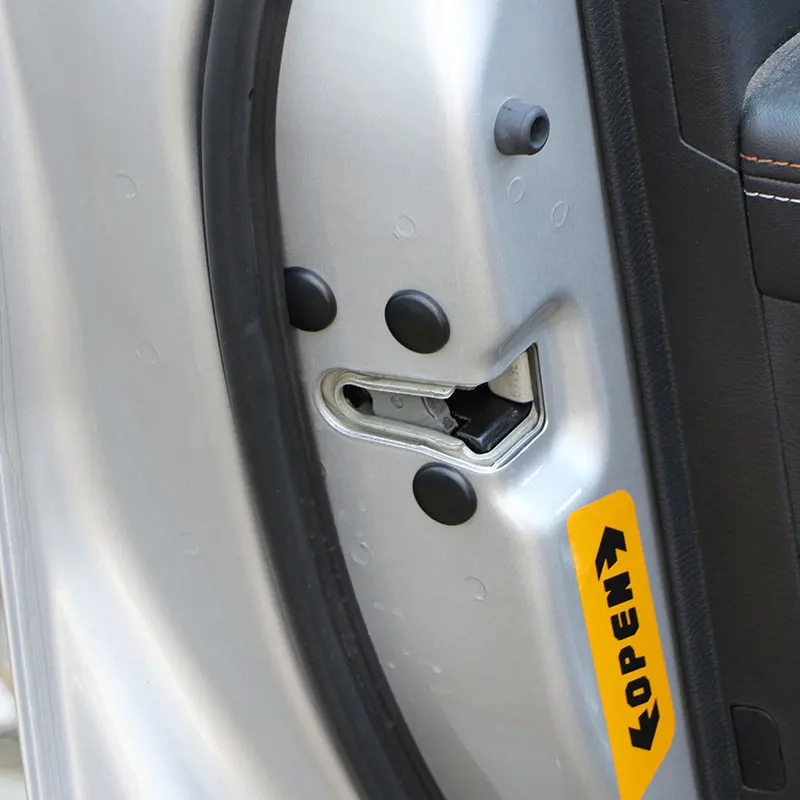 12 шт. Автомобильный Дверной замок Защитная крышка винта для hyundai IX35 IX45 Sonata Verna Solaris Elantra Tucson Mistra IX25 I30