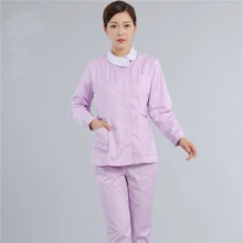 Новое поступление зимняя медицинская форма медсестры салон красоты Рабочая форма Косметическая хирургическая Больничная одежда медицинский костюм медсестры