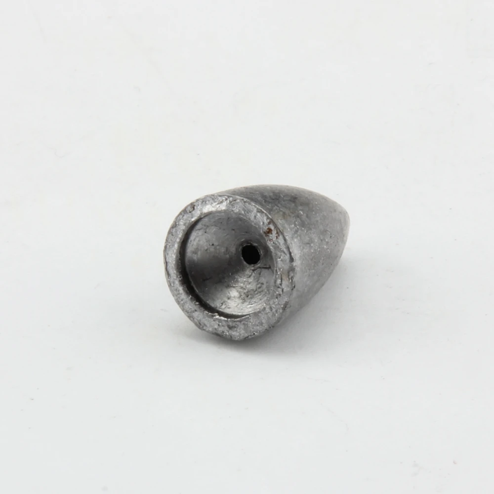 ROSEWOOD 8pcsLot Lead Bait Bullet Weights 3g6g9g Sinker Jig Head Worm Soft Bait Texas-Rigging Fishing Tackle  (6)