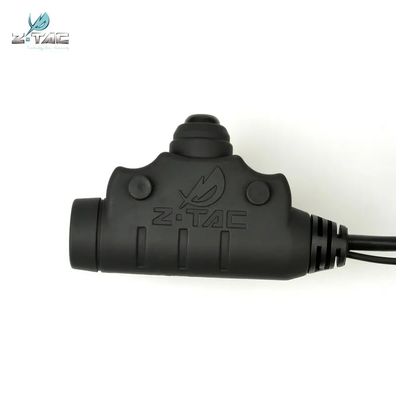 Z Тактический Airsoft элемент U94 PTT новая версия для военных tattica авиационная гарнитура z Тактический ptt Z115