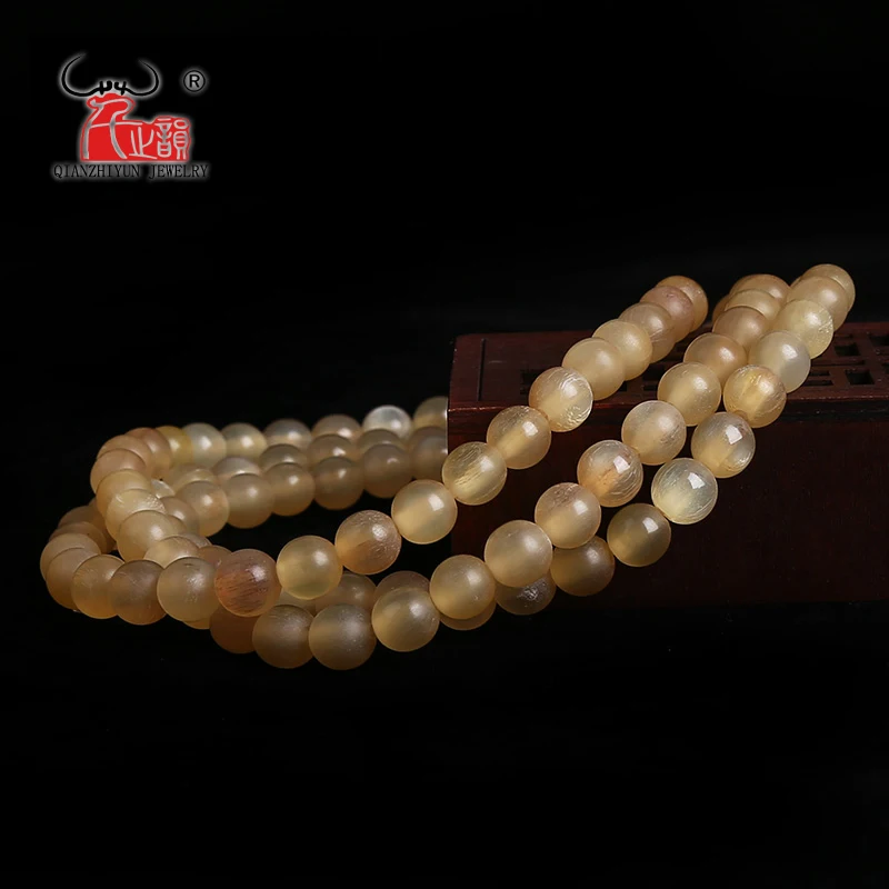 Beads Necklace Set Vintage Handmade Horn/Bone 