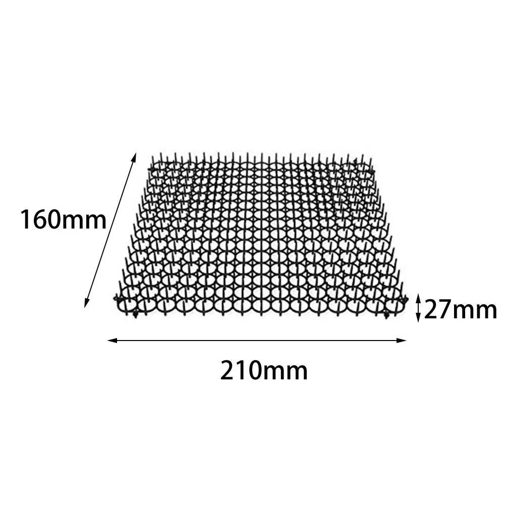 Новые 5 штук Садоводство пластиковые анти-коты шипы котов и собак репеллент Pad Пластиковые ногти экологически чистый защитный забор набор