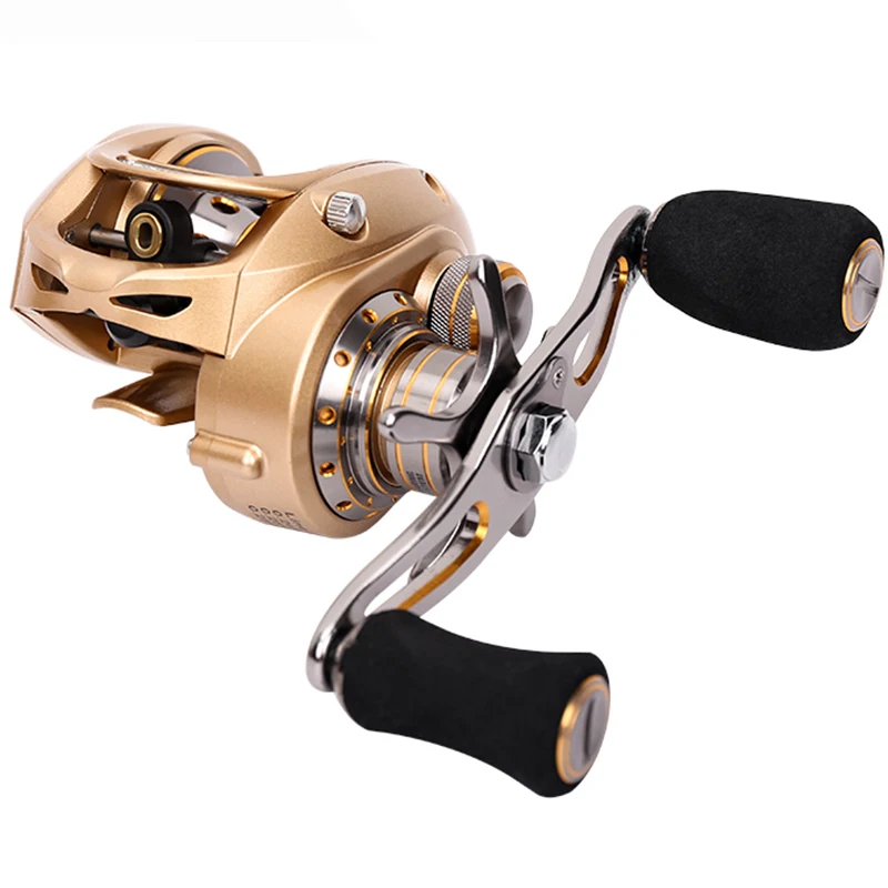 

Tsurinoya New Double Brake Baitcasting Reel 7.0:1 9BB+1RB Bait Casting Reel Max Drag 7KG For Sea Fishing and Freshwater Fishing