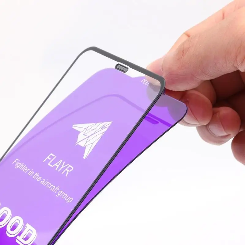 9D закаленное стекло Полный экран протектор Закаленное пленка для iPhone XS MAX iPhone XR iPhone X/XS - Цвет: iPhoneXS MAX