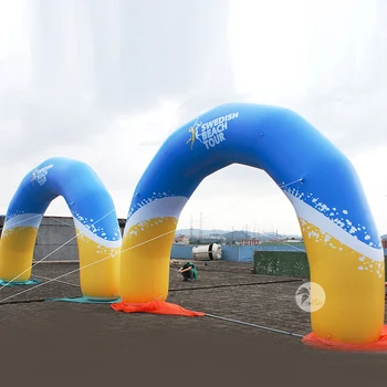 

New Design Arc Advertisement 4x4 Wheel Arches Mega Event PVC Inflatable Arch
