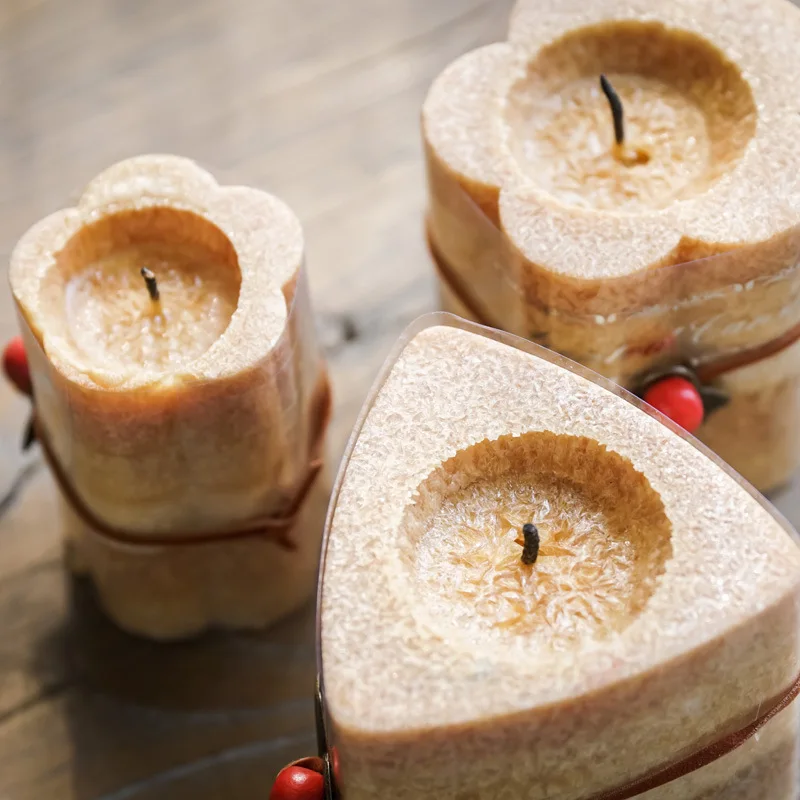 1PCS Birthday Tea Light Candle Pure Natural Aromatherapy Candle Romantic Candlelight Dinner Decoration Jar Decoration Candle01