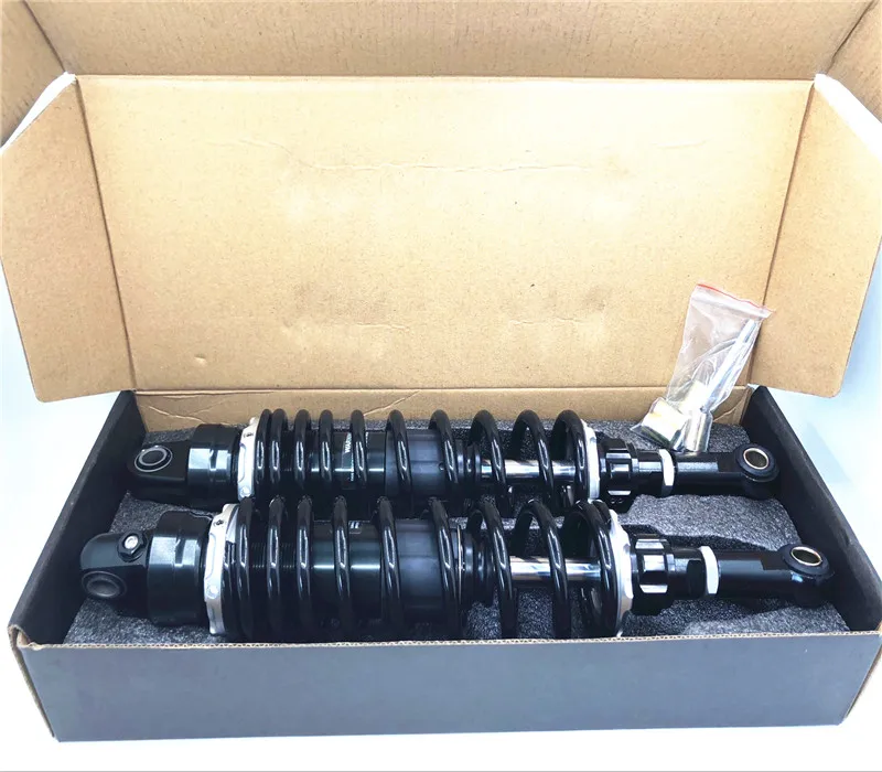 

360mm 365mm 8mm spring Shock Absorbers Motorcycle Rear for Honda Yamaha Suzuki Dirt Bikes Kart ATV Motorcycle and Quad black