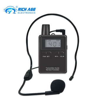 ホット販売ワイヤレスオーディオセットツアーガイドシステムトランスミッタ用ガイド