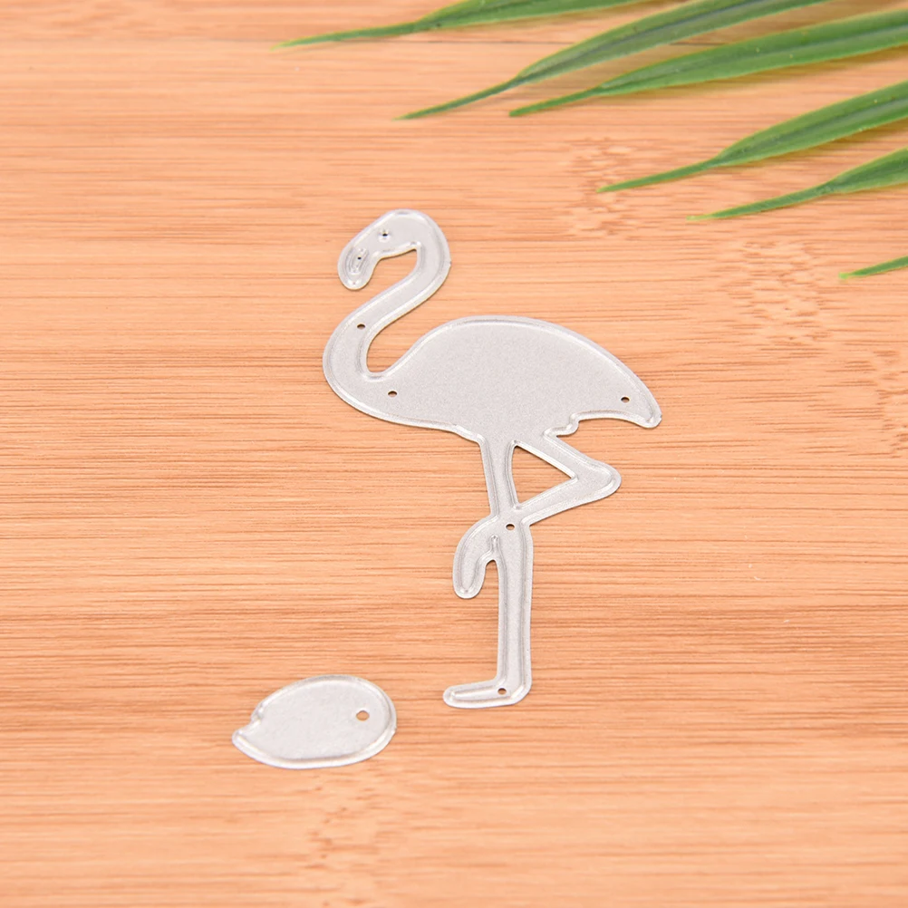 

DIY Paper Cards Lovely Flamingo Metal Cutting Dies Stencils for DIY Scrapbooking Stamp/photo album Decorative Embossing