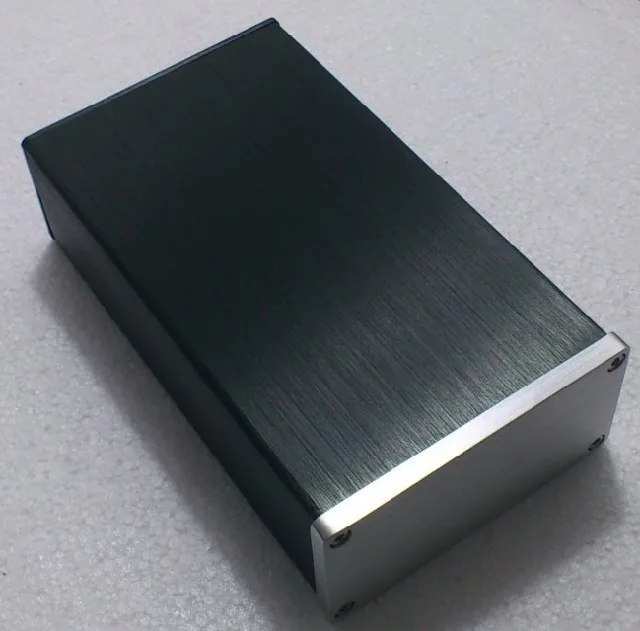 Free ship 0905 Black Full Aluminum Audio Amplifier Enclosure/ Mini AMP Case/ Preamp Box/ PSU Chassis Free ship 0905 Black Full Aluminum Audio Amplifier Enclosure/ Mini AMP Case/ Preamp Box/ PSU Chassis