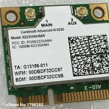 SSEA для Intel центрино Advanced-N 6230 62230 ANHMW двухдиапазонный Wifi Bluetooth 3,0 Half Mini PCI-E 300 Мбит/с 2,4 ГГц/5 ГГц