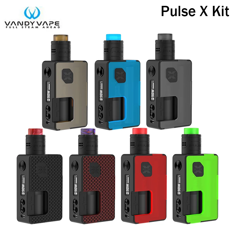 

PULSE X BF KIT Standard Version 90W Pulse X BF MOD with 8ml Squonk Bottle and Pulse X Tank Electronic Cigarette Vape