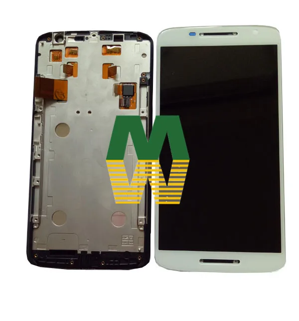 1 шт./лот для Motorola Moto X play X3 XT1561 XT1562 XT1563 сенсорный ЖК дисплей с рамкой в сборе черный