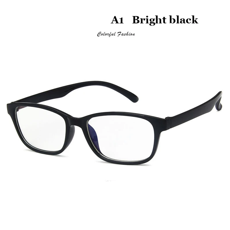 Модные женские очки черные градиентные мужские очки винтажные Квадратные прозрачные линзы очки оптические компьютерные очки оправа