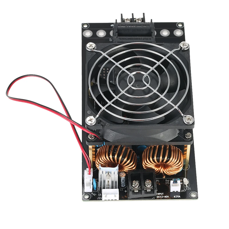 

1x DC12-40V 1000W 20A ZVS Induction Heating Board PCB Module Heater Coil & Fan