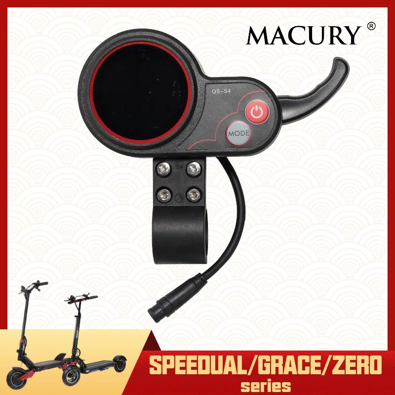 

LED Display Throttle for Electric Scooter Speedual Mini Plus Grace Zero 8 9 10 8X 10X 11X QS-S4 LCD Macury 36V 48V 52V 60V 72V