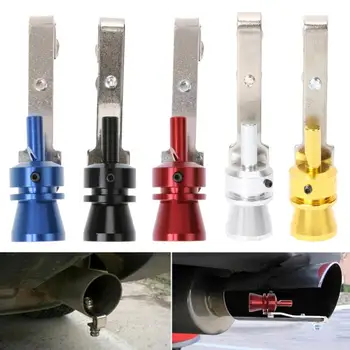 

Universal Car Turbo Sound Whistle Muffler Exhaust Pipe Simulator Whistler for Vehicles High quality Size M 5 Colors to Choose