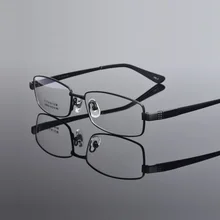 Мужские очки из чистого титана, оправы для близорукости, опционные оправы, оправы для очков, брендовые очки для очков