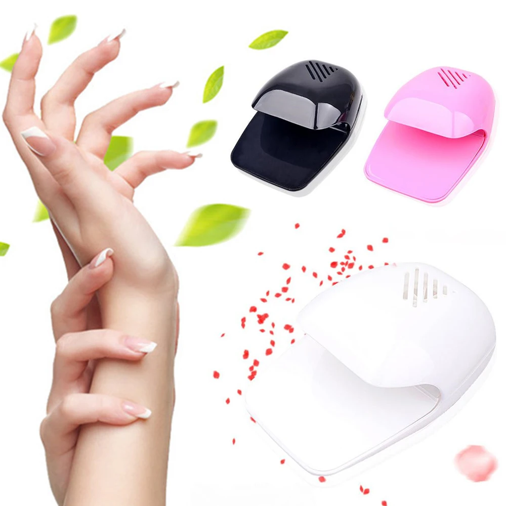 

Electric Mini Nail Dryer for Gel Nail Polish Apparatus for Manicure Home Use Prime Gift Drying Fan Machine Air Dryer for Nails