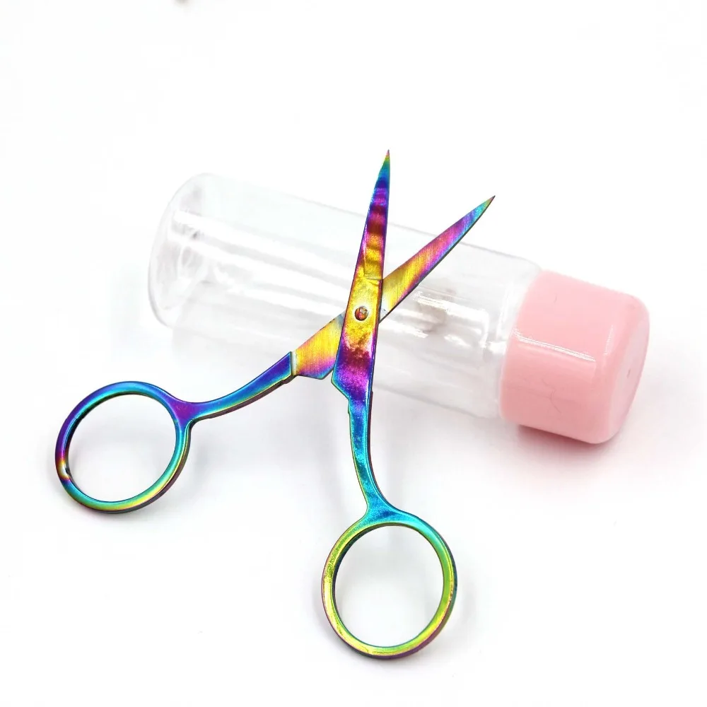 Stainless steel eyebrow scissors dead skin scissors cosmetic small