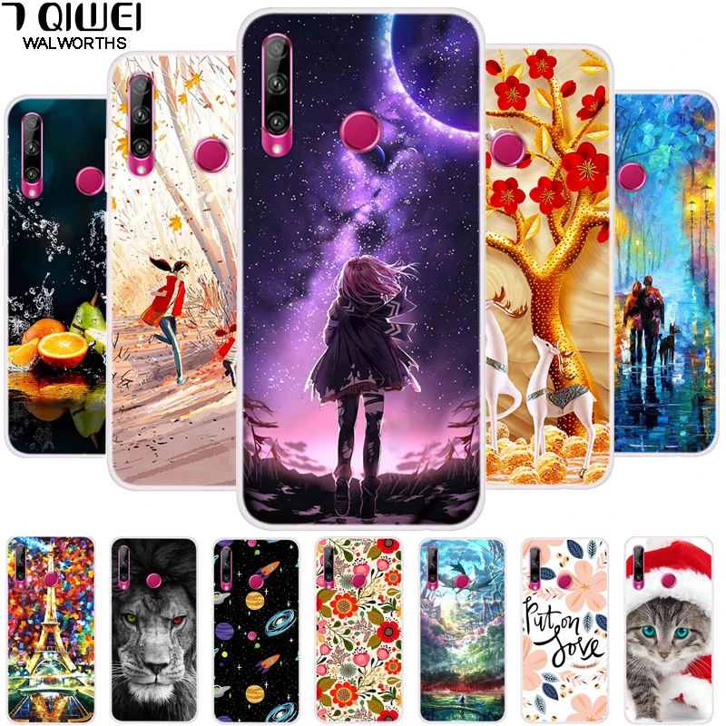 

For Huawei Honor 10i Case Honor10i Coques TPU Soft Silicone Phone Case For Huawei Honor 10i 10 i Cases HRY-LX1T 6.21'' Animal