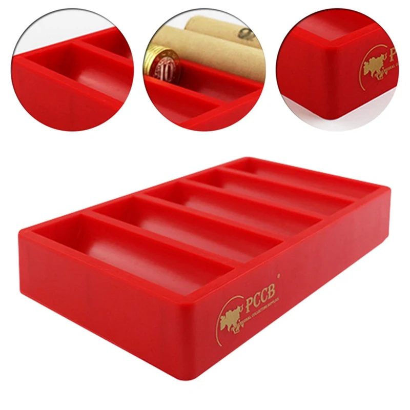 Money Coin Insert Tray Box Classify Store Coin Changers Tray Bundle of