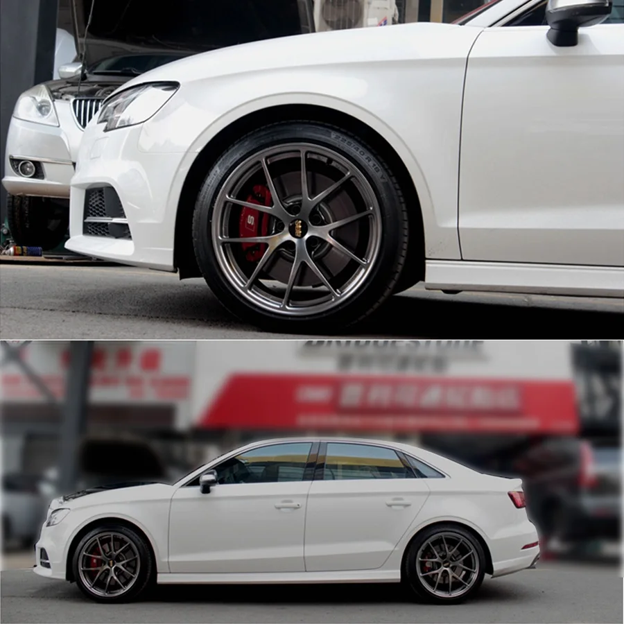 Автомобильная наклейка с центральным покрытием на автомобиль BBS 3D для audi a5 a4 b8 b6 b7