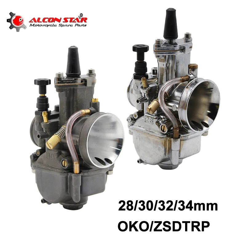 Карбюратор мотоциклетный Alconstar Keihin Koso OKO КАРБЮРАТОР карбюратора 28 30 32 34 мм с