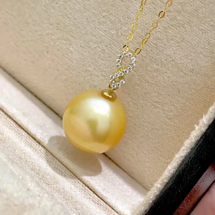 

Solid 18K Yellow Gold Pendant Connector Bead cup and bail 18Karat Solid 18ct Dangle Pendant Findings DIY Fashion Jewelry Making